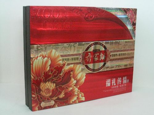 乔家栅月饼盒
