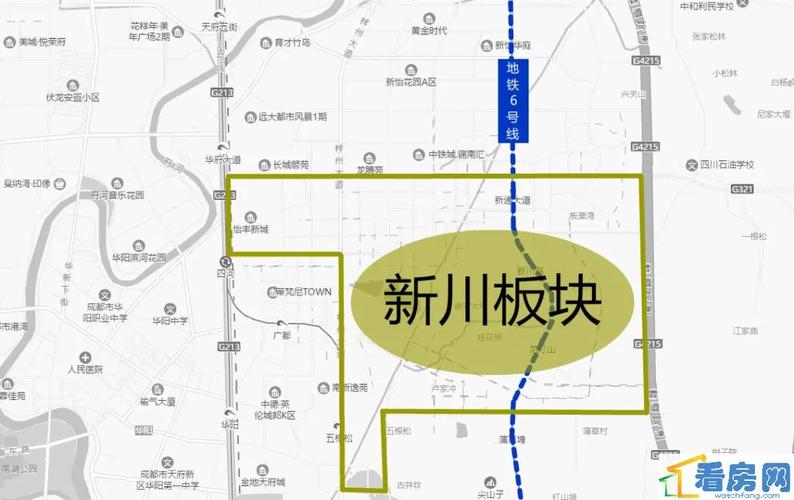 资讯 政策法规  新川板块大致范围示意图 上周四,我们系统地对新川