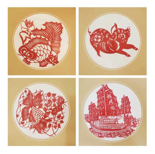 艺术系:举办迎新春学生剪纸作品展