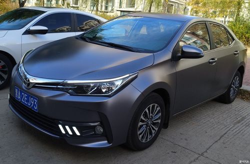 【图】贴膜改色_1_卡罗拉论坛_爱卡汽车