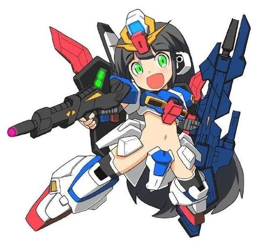 模玩控:q版高达机娘,想抱走谁呢?