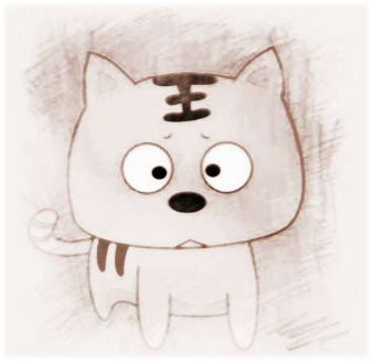 肉团生肖虎头像