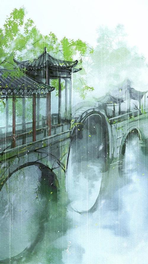 终于为那一身江南烟雨覆了天下,荣华谢后,不过一场,山河永寂.