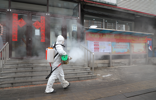 长春市二道区荣光街道为民筑牢疫情防线