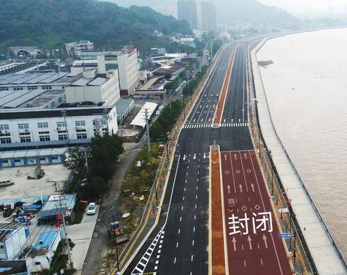 瑞安滨江大道四期部分路段实施交通限制