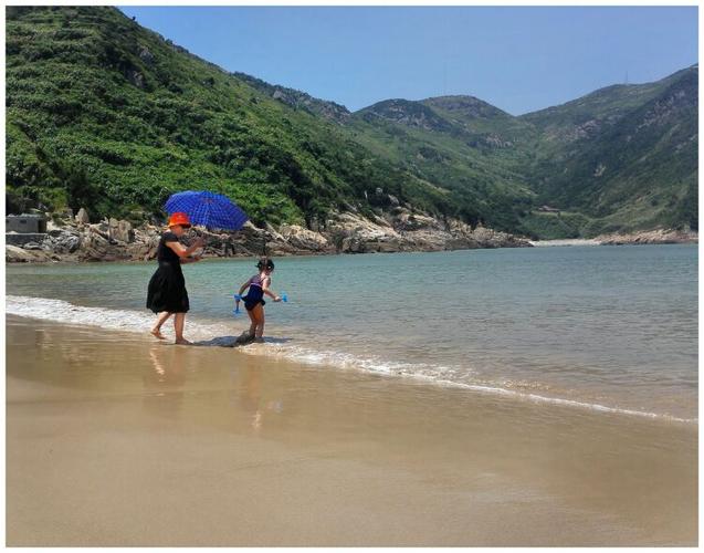 再登温岭松门大坑沙海滩