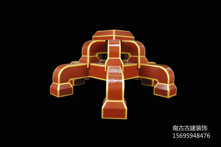 厂家定做斗拱 古建庙宇斗拱  金属构件 超轻斗拱