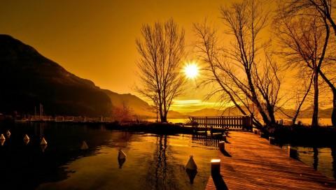 夕阳美景