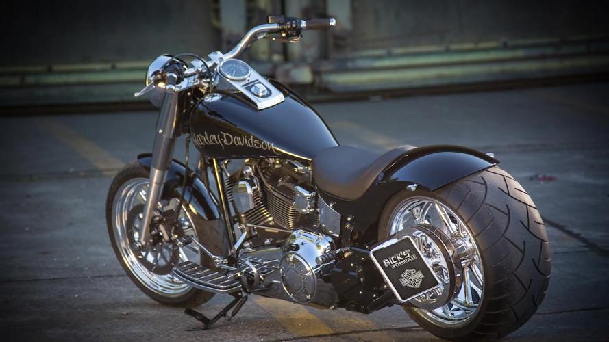 ricks年度最佳改装哈雷肥仔运动突破肥霸