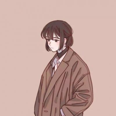 允言/小清新一对两张唯美动漫情侣头像 幸与不幸终有尽头