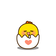 破壳小萌鸡表情