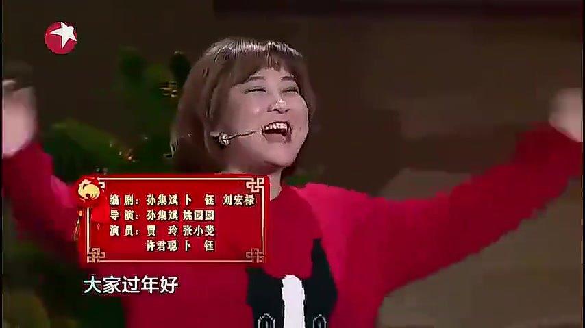 小品张小斐给贾玲介绍对象爆笑全场