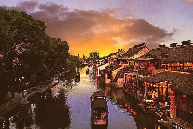 西塘风景区图片