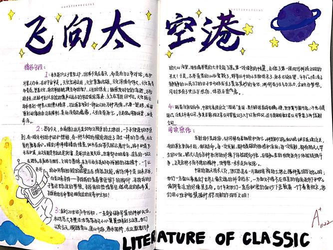 1918班《飞向太空港》优秀读书笔记