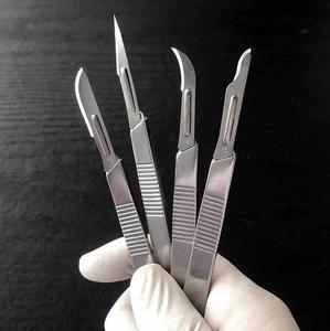 日本购锋利刀片套装外科雕刻美工美容修指甲弧形刃实习兽用小手术