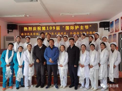 青海玉树州委常委,杂多县委书记才旦周一行在"5.