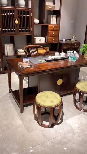 家具推荐||淡雅新中式茶桌款式_家具_新中式茶桌_家居