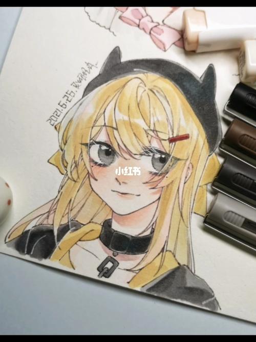 民烟|马克笔皮肤上色教程_马克笔_上色_教程_手绘_三菱怎么样_素描