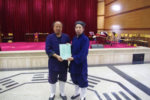 任宗权道长应邀至武当山道教学院指导编排道教音乐节目