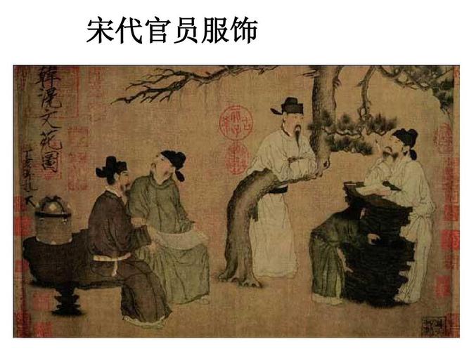 加油同人们 宋代官员服饰