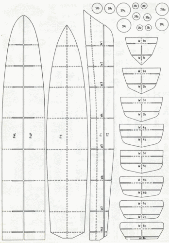 舰船航海类纸模型农夫号驱逐舰纸模型图纸orp rolnik.