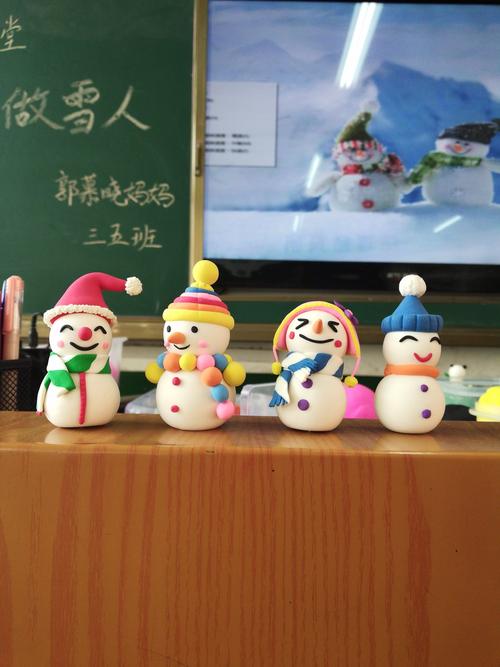 【吉利区实验小学家校合作共育】巧手做雪人