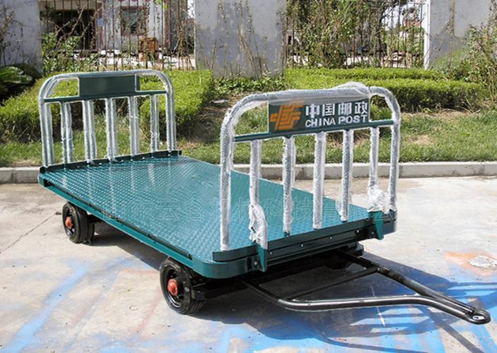 2吨机场行李拖车 机场行李散货物资分拣运输平板拖车