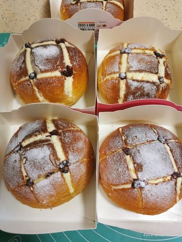 半糖烘焙做的2019最火的网红法式奶霜面包