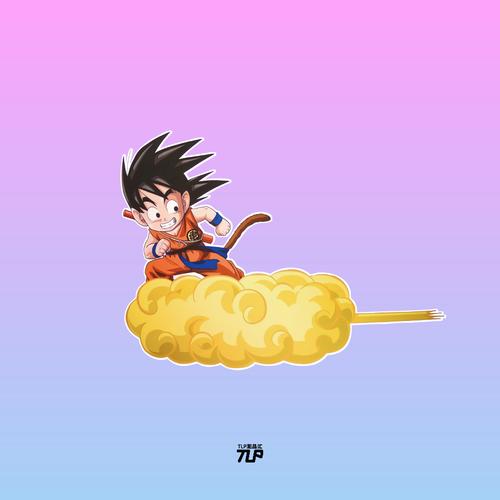 放心好店tlp反光车贴七龙珠孙悟空墙贴