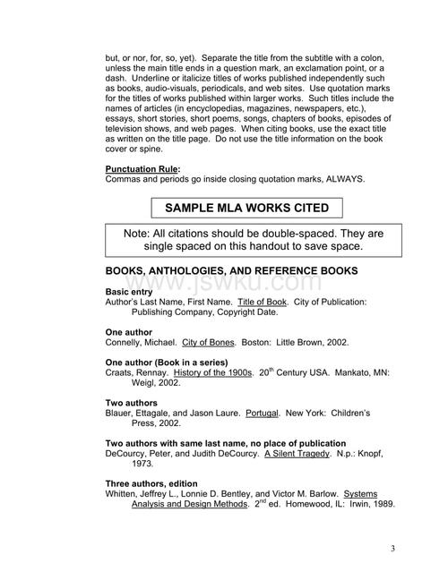 [英语学术写作格式参考资料].mla.