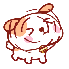 单身狗狗秋田君表情～摇头