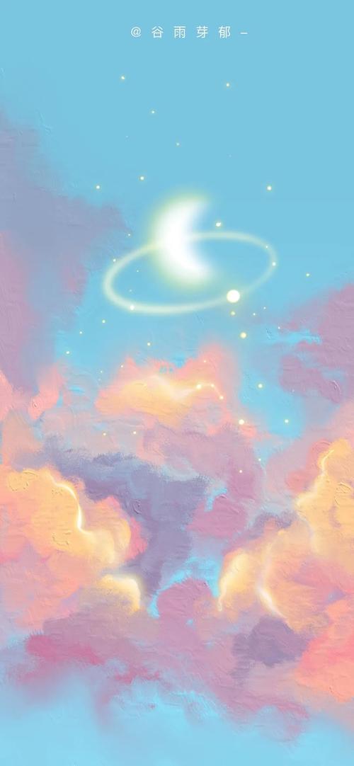 有星空云朵壁纸吗