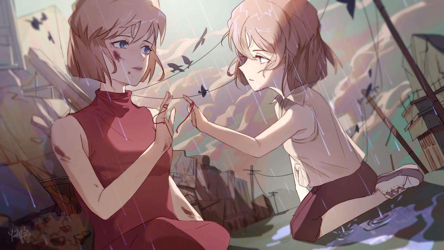 p站精选永远的经典名侦探柯南宫野志保灰原哀高清壁纸特辑