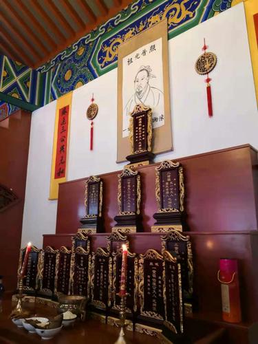 庐江刘墩刘氏一世祖神位,于今年冬至日敬奉刘氏宗祠祖先堂