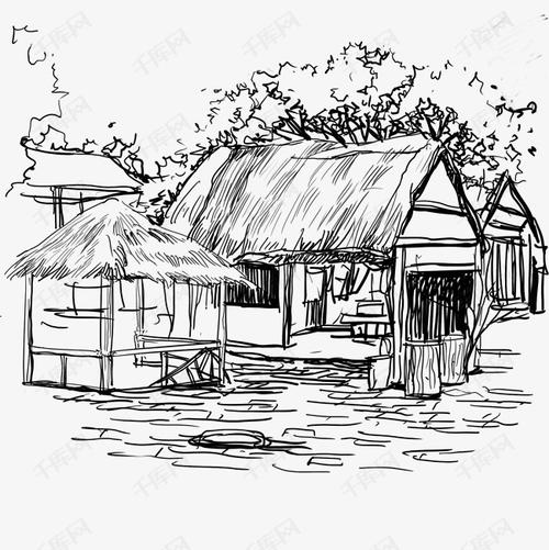 子春回忆散文(依依茅屋情)