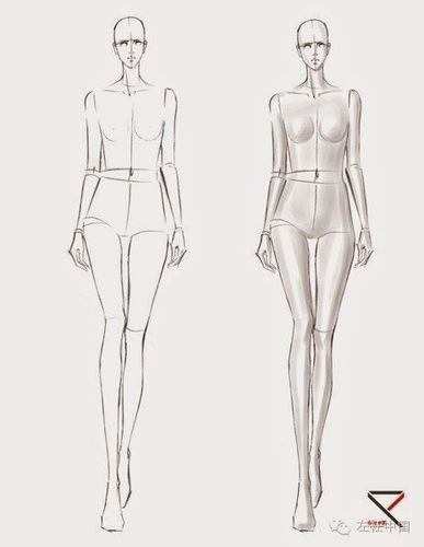 服装设计#线稿#手绘
