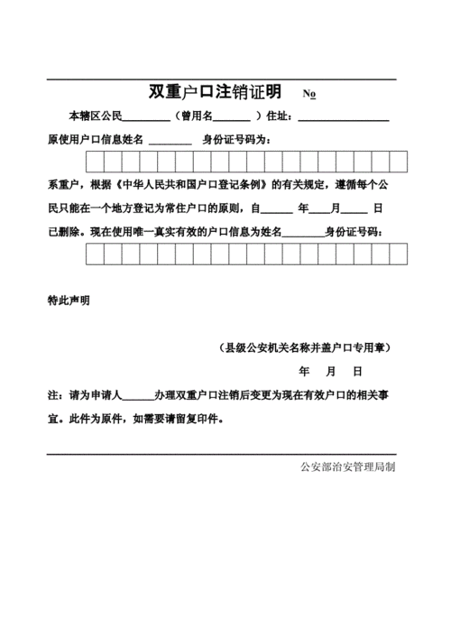 双重户口注销证明 no.docx 2页