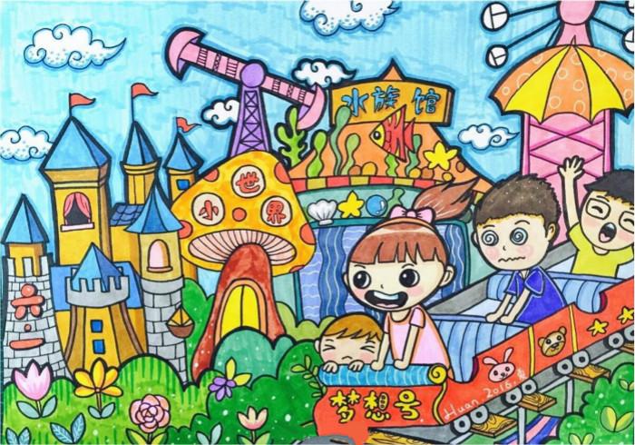 漂亮的六一儿童节简笔画