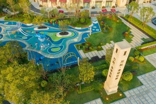 万科金域世家园林实景图