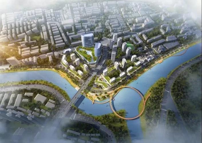 江门国资·江礼桥以北三旧改造项目概念性设计方案二效果图