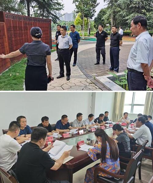 菏泽市住建局一行来宿考察交流城市建设