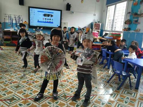 【丽竹幼儿园学前教育宣传月】"游戏——点亮快乐童年"之报纸时装秀