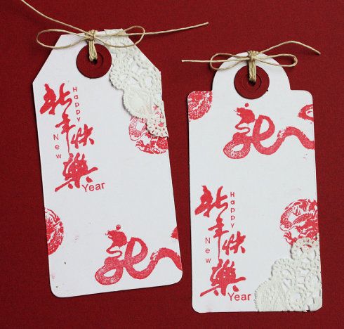 中国风*贺新年*书签