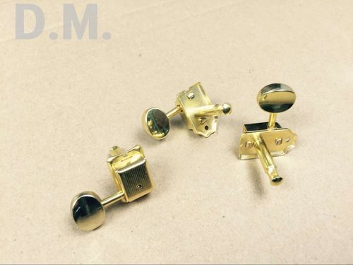 供应 高档半封闭弦钮 fender款st sq电吉他弦钮6r断口弦轴 芬达金