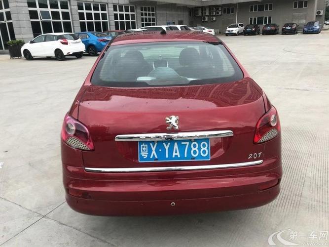 标致207 2011款 1.6l 手动 4门5座三厢车 驭乐版 (国Ⅳ)