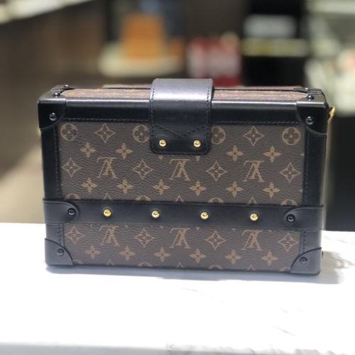 路易威登lvpetite老花小硬盒子包