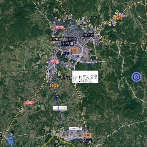 高州市建成区范围图