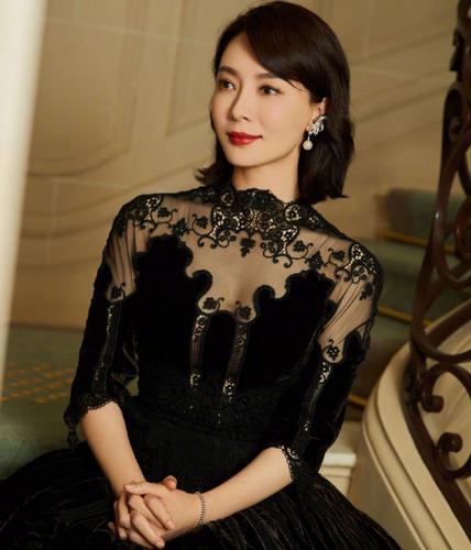陈数精美写真图片,气质优雅迷人,时尚大气