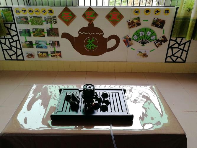 2018秋河朗镇中心幼儿园开展的"茶文化"主题活动