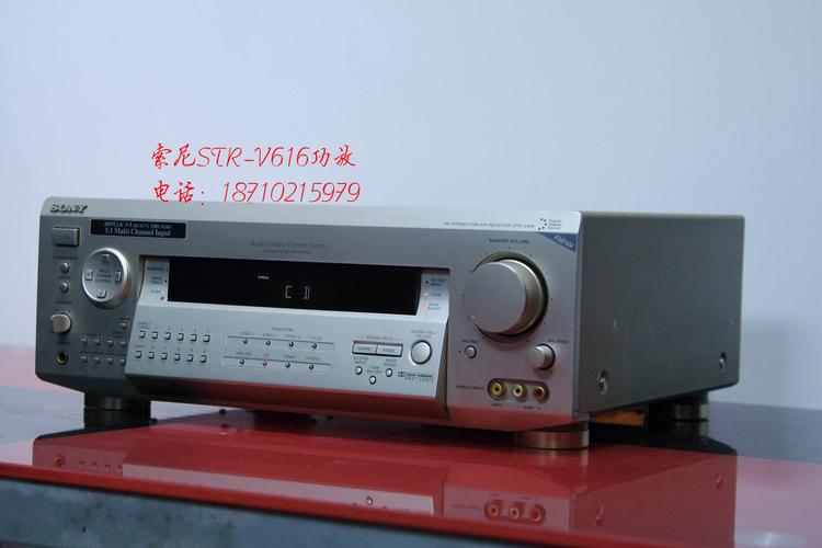 原装索尼高级功放 型号:str-v616 金色成色新